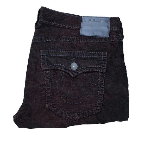 Rare true religion jeans size 42 GENO FLAP T red/Black - Picture 7 of 15